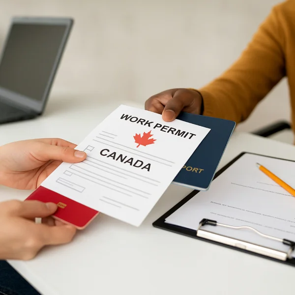 Giấy phép làm việc Canada cho công nhân nước ngoài tạm thời.